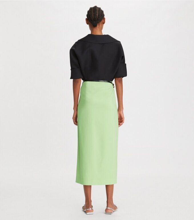 Satin Wrap Skirt Satin Wrap Skirt