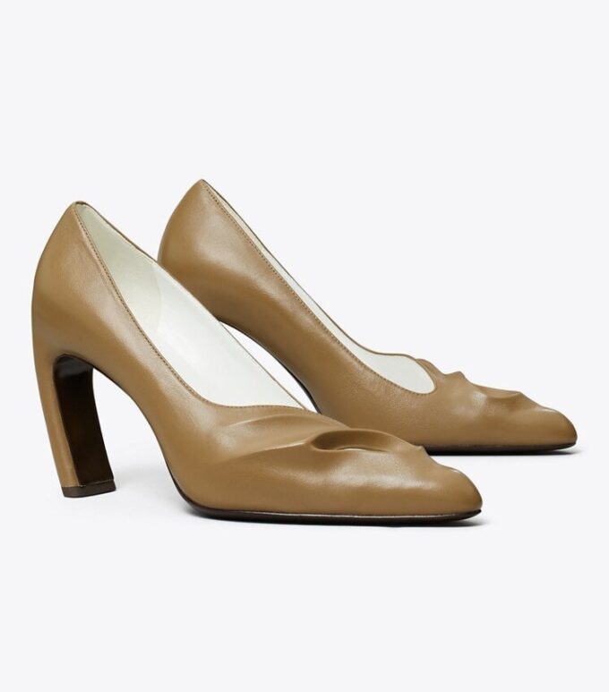 Sculpted Peep-Toe Pump Sculpted Peep-Toe Pump