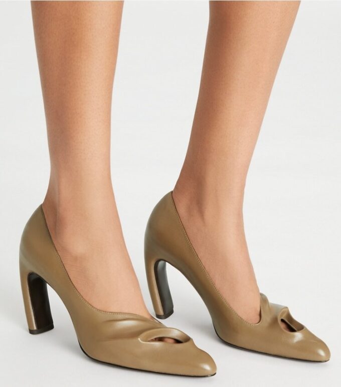 Sculpted Peep-Toe Pump Sculpted Peep-Toe Pump