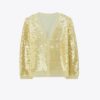Sequin-Front Cardigan Sequin-Front Cardigan
