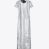 Sequined T-Shirt Dress Sequined T-Shirt Dress