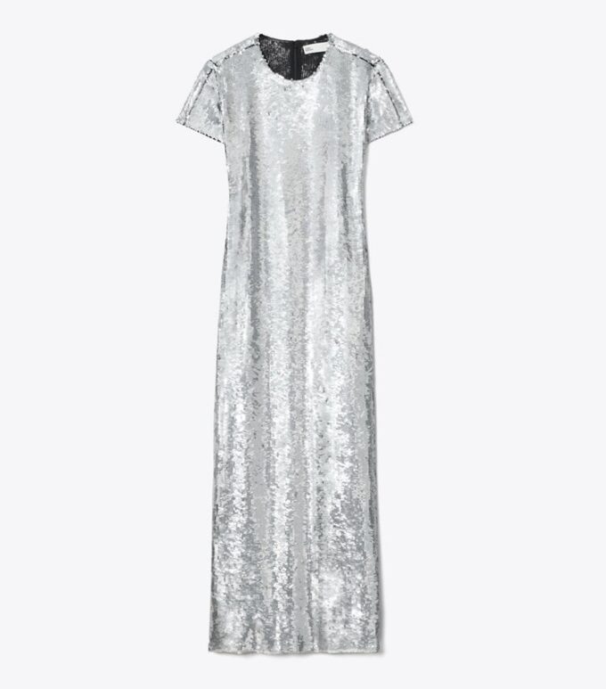 Sequined T-Shirt Dress Sequined T-Shirt Dress