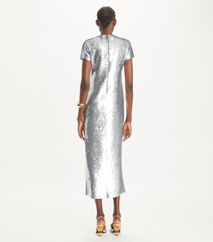 Sequined T-Shirt Dress Sequined T-Shirt Dress