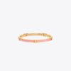 Serif-T Enameled Stackable Bracelet Serif-T Enameled Stackable Bracelet