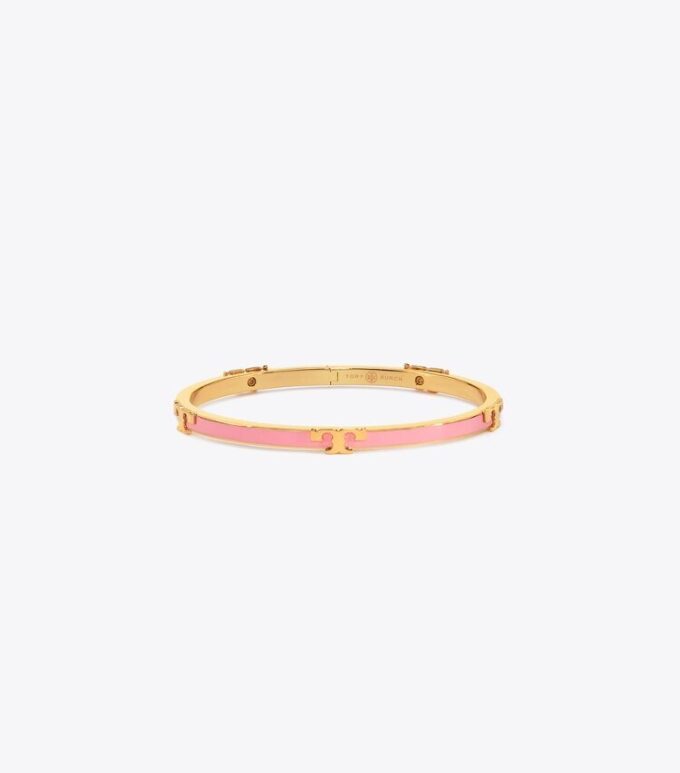 Serif-T Enameled Stackable Bracelet Serif-T Enameled Stackable Bracelet