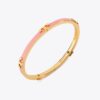 Serif-T Enameled Stackable Bracelet Serif-T Enameled Stackable Bracelet