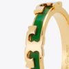 Serif-T Enameled Stackable Ring Serif-T Enameled Stackable Ring