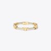 Serif-T Metallic Single-Wrap Bracelet Serif-T Metallic Single-Wrap Bracelet