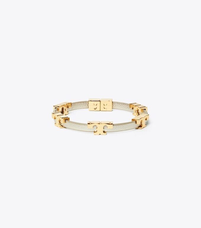 Serif-T Metallic Single-Wrap Bracelet Serif-T Metallic Single-Wrap Bracelet