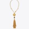 Shell Tassel Pendant Necklace Shell Tassel Pendant Necklace