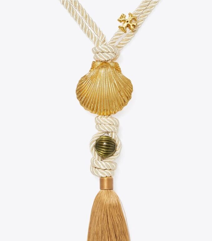 Shell Tassel Pendant Necklace Shell Tassel Pendant Necklace