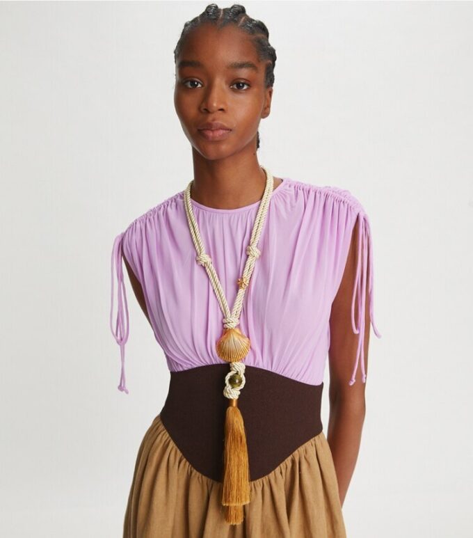 Shell Tassel Pendant Necklace Shell Tassel Pendant Necklace
