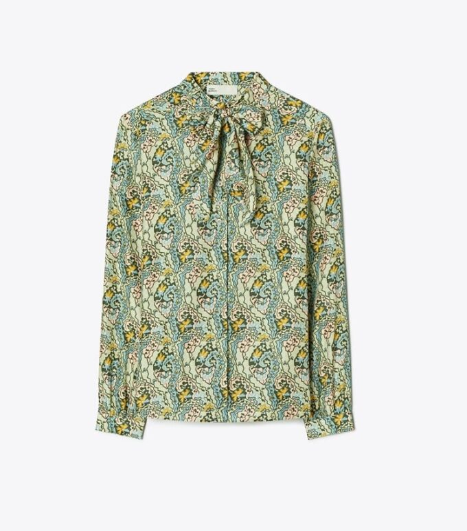 Silk Bow Blouse Silk Bow Blouse