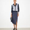 Silk-Front Cardigan Silk-Front Cardigan