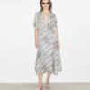 Silk Midi Dress