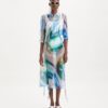 Silk Organza Shirtdress