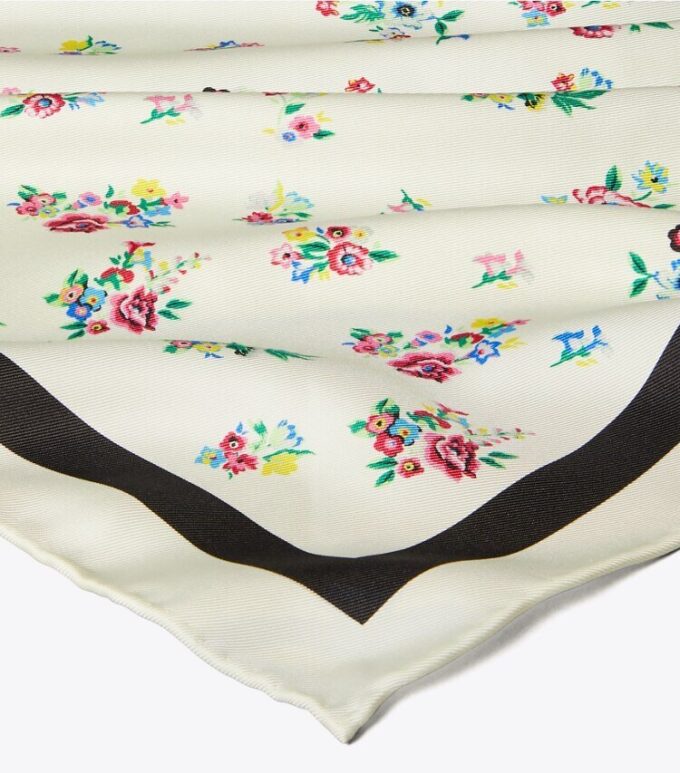 Silk Triangle Scarf Silk Triangle Scarf