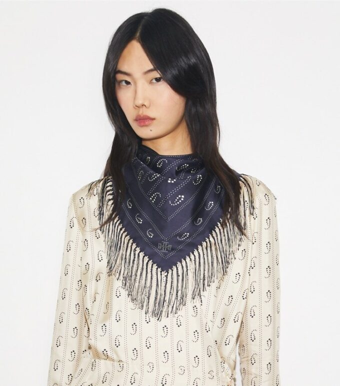 Silk Triangle Scarf Silk Triangle Scarf