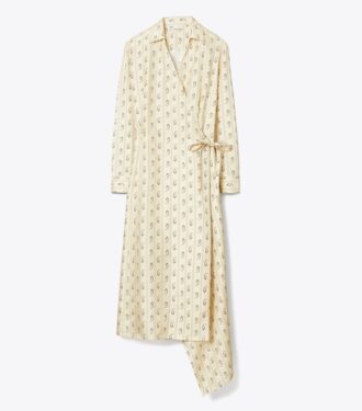 Silk Wrap Dress
