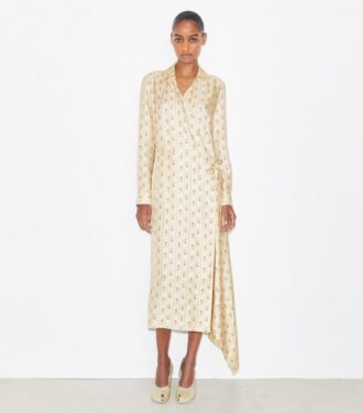 Silk Wrap Dress