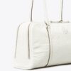 Small Crinkle Leather Marshmallow Satchel Small Crinkle Leather Marshmallow Satchel