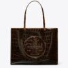 Small Ella Croc-Embossed Tote