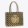 Small Ella Hand-Crocheted Checkered Tote Small Ella Hand-Crocheted Checkered Tote