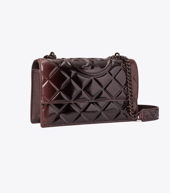 Small Fleming Patent Shoulder Bag Small Fleming Patent Shoulder Bag