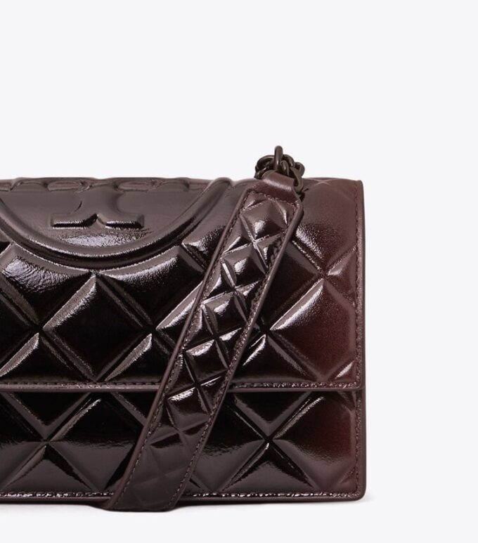 Small Fleming Patent Shoulder Bag Small Fleming Patent Shoulder Bag
