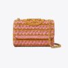 Small Fleming Soft Crochet Convertible Shoulder Bag Small Fleming Soft Crochet Convertible Shoulder Bag