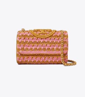 Small Fleming Soft Crochet Convertible Shoulder Bag
