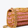 Small Fleming Soft Crochet Convertible Shoulder Bag Small Fleming Soft Crochet Convertible Shoulder Bag