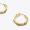 Small Icon Pavé Hoop Earrings