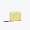 Small Kira Diamond Quilt Clover Zip-Around Wallet