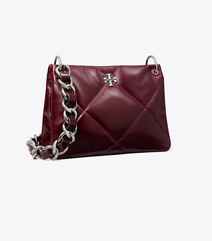 Small Kira Diamond Quilt Distressed Shoulder Bag