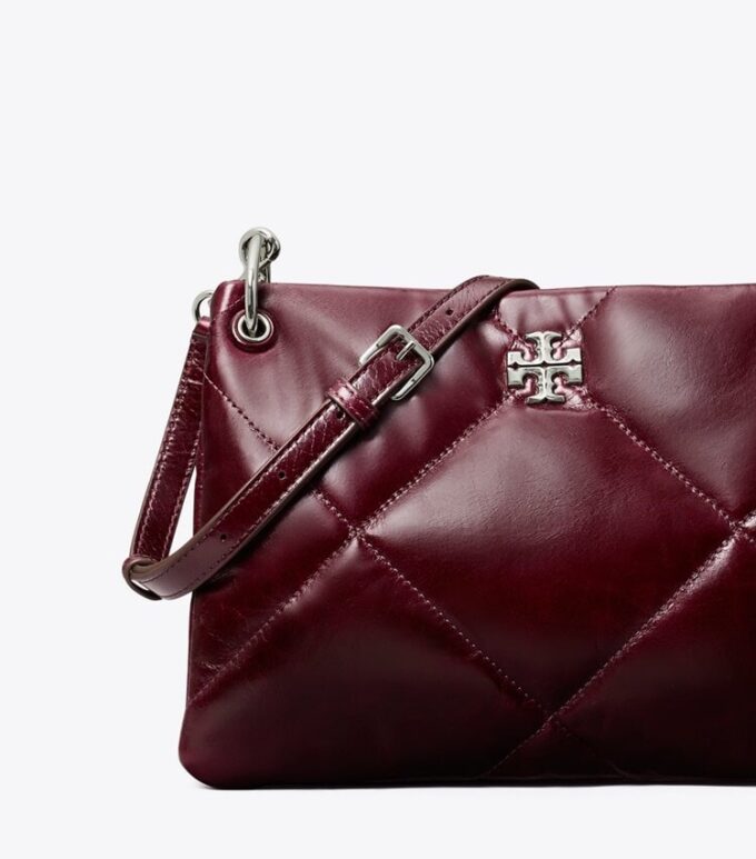 Small Kira Diamond Quilt Distressed Shoulder Bag