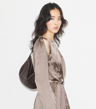Small Leather Balloon Bag