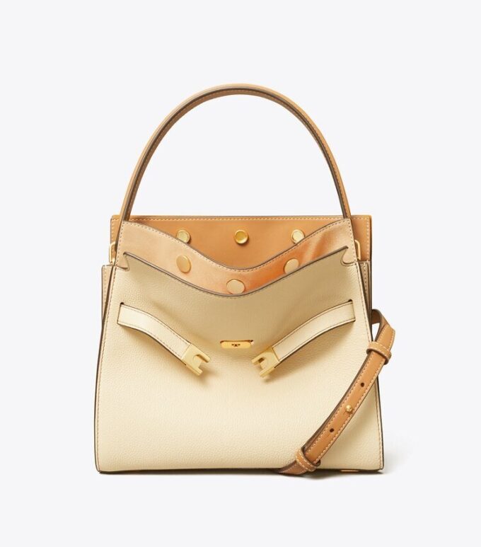 Small Lee Radziwill Pebbled Double Bag Small Lee Radziwill Pebbled Double Bag