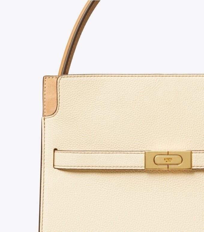Small Lee Radziwill Pebbled Double Bag Small Lee Radziwill Pebbled Double Bag