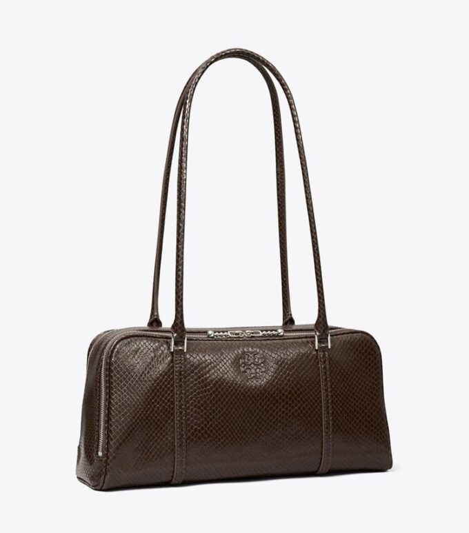 Small Marshmallow Embossed Satchel