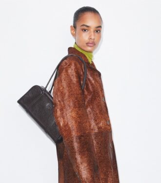 Small Marshmallow Embossed Satchel