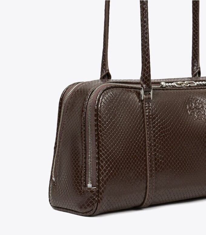 Small Marshmallow Embossed Satchel