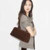 Small Marshmallow Suede Satchel Small Marshmallow Suede Satchel