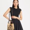 Small Mcgraw Snake Embossed Bucket Bag Small Mcgraw Snake Embossed Bucket Bag