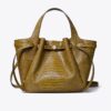 Small Romy Croc-Embossed Tote Small Romy Croc-Embossed Tote