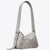 Small Romy T Monogram Shoulder Bag Small Romy T Monogram Shoulder Bag