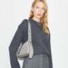 Small Romy T Monogram Shoulder Bag Small Romy T Monogram Shoulder Bag
