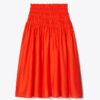 Smocked Viscose Skirt Smocked Viscose Skirt