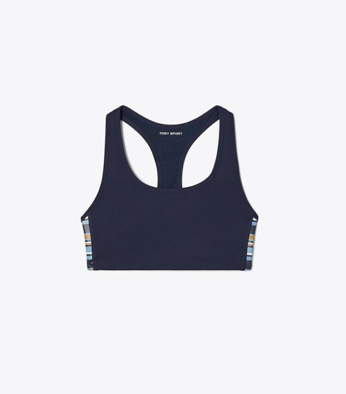 Spectrum Side-Stripe Mesh-Back Bra Spectrum Side-Stripe Mesh-Back Bra