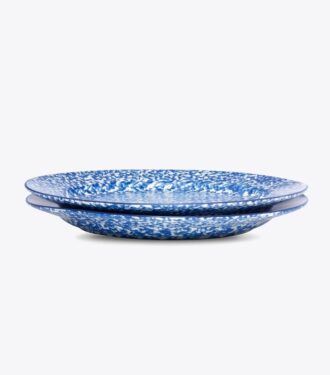 Spongeware Dinner Plate, Set Of 2